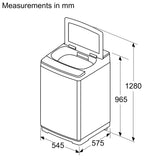 Bosch WOE90DV0IN 9 kg Top Load Washing Machine | Series 2, 680 RPM