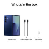 Samsung Galaxy Z Fold7 5G Mobile with Galaxy AI (Blue Shadow, 12GB RAM, 256GB Storage), 200MP Camera, Snapdragon 8 Elite Processor