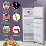 LG GL-T3826SNPZ Double Door Refrigerator (380L, Smart Inverter Compressor, Frost Free, Convertible 5-in-1, Wi-Fi Enabled, Multi Air Flow Cooling, Shiny Steel Finish)