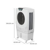 Bajaj Shield Specter 56L Desert Air Cooler – Turbo Fan Technology, 4-Way Swing, White
