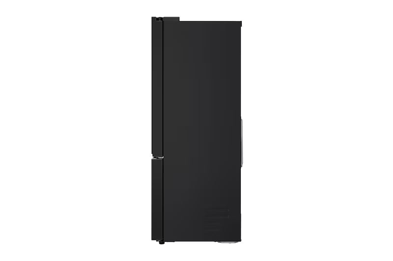 LG 574L French Door Refrigerator Wi-Fi Convertible Smart Inverter Fresh Converter+ Door Cooling+ Black Glass 3 Star