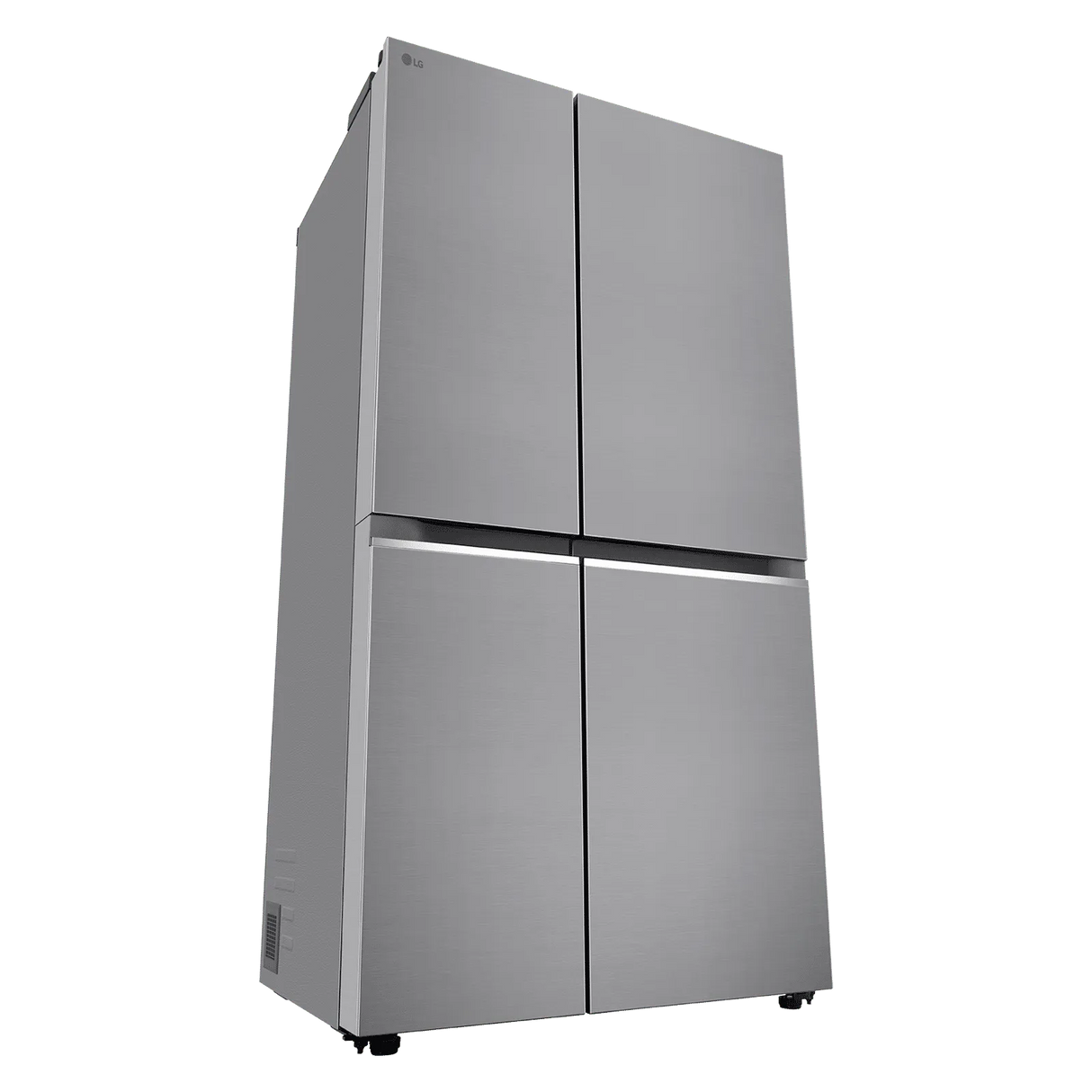 LG 650 Litres 3 Star Frost Free Side by Side Refrigerator with DoorCooling Plus Technology (GL- B257HPZ3, Shiny Steel)
