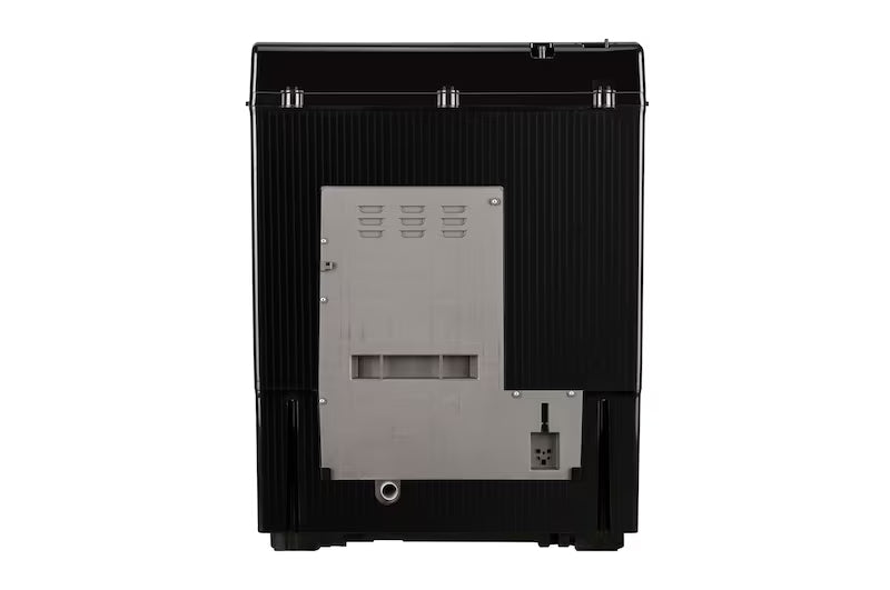 LG 12 Kg Semi-Automatic Top Load Washing Machine | Roller Jet Pulsator, Wind Jet Dry, 5 Star, Onyx Black | PX120A3SO4Z