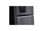 LG 630L, Side-by-Side Refrigerator,GL-L257CMC3, Wi-Fi Convertible, Water & Ice Dispenser, Matte Black Finish, 3 Star