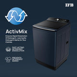 IFB DeepClean® 12 Kg Top Load Washing Machine | Power Steam®, In-Built Heater, Smart Wash Programs (TL121RB2SID Royal Blue))