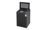 LG 8Kg Fully Automatic Top Load Washing Machine | Hard Water Wash | 5 Star | Middle Black | T80KMMB3Z