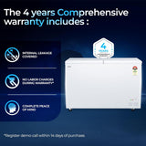 Haier HFC-500DPW5 White Deep Freezer – 439L Capacity, 5 Side Cooling & Energy Efficient Design