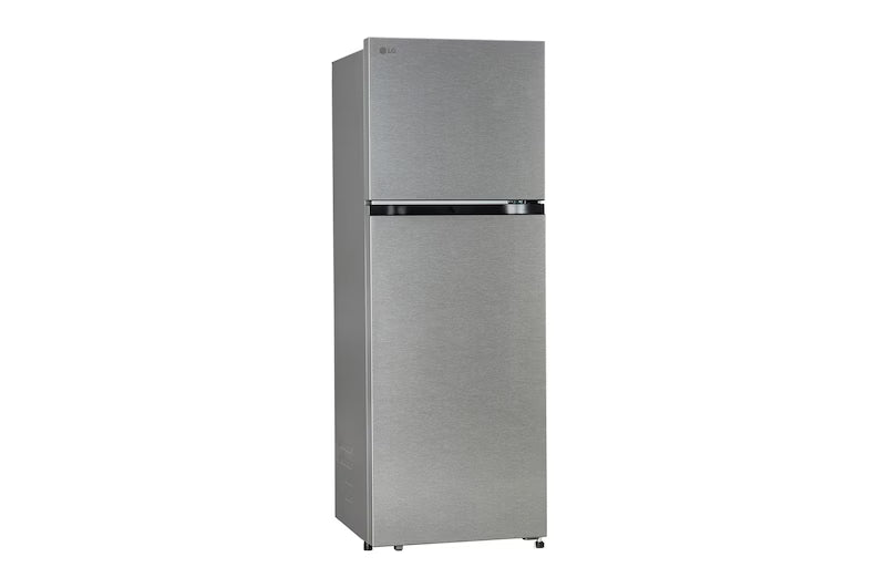 LG 251L Double Door Refrigerator – Smart Inverter, Smart Connect, Multi Air Flow | Dazzle Steel 1 Star