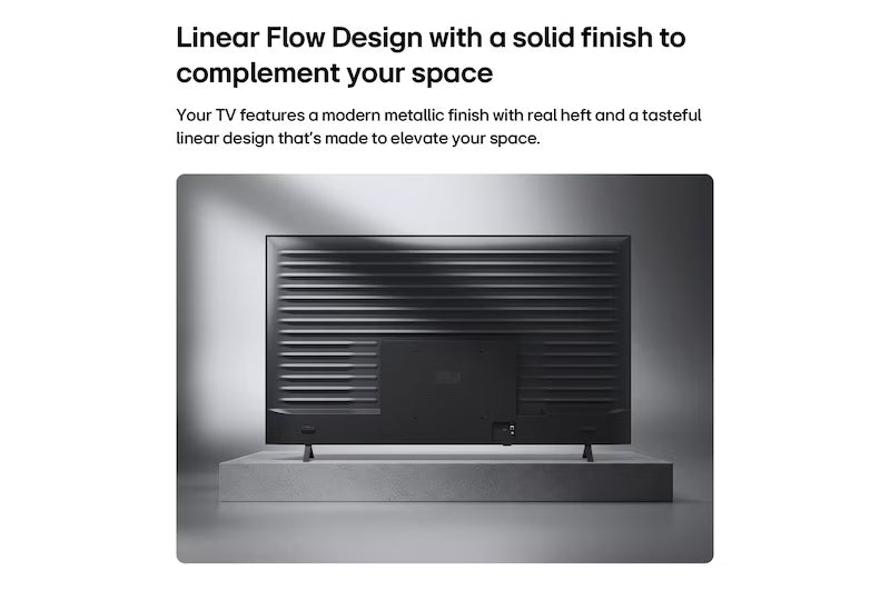 LG 43" QNED70 Mini LED 4K Smart TV | 43QNED70BLA | α7 AI Processor Gen9, AI Sound Pro, webOS 26