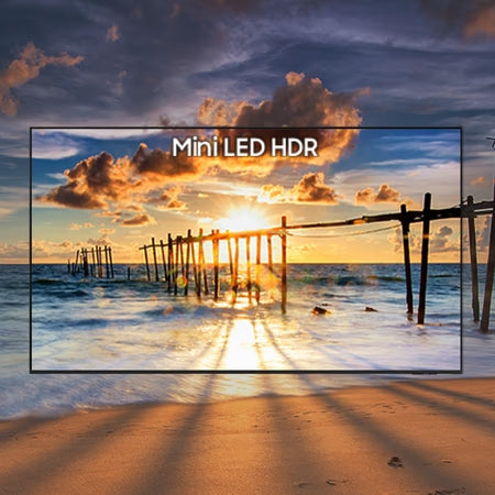 Samsung 43” Mini LED 4K AI Smart TV | HDR10+ | Smart Hub | Slim Design