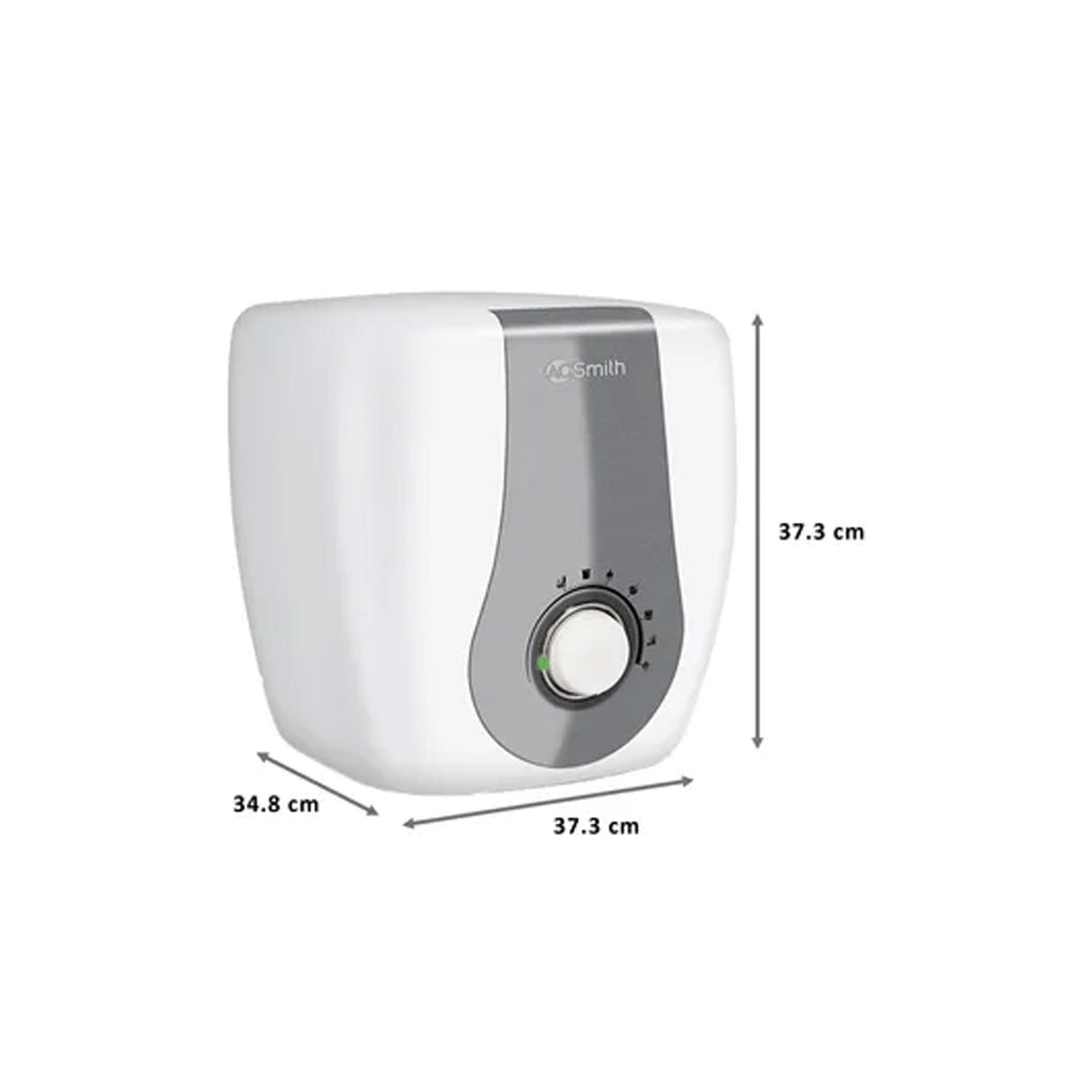 AO Smith Finesse 15L 5-Star Water Geyser (2000W) – Best Heating Solution in White.