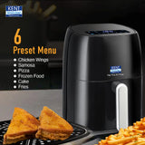 KENT Digi Plus Air Fryer 4L |1300W |Digital Display & Touch Control Panel | Black Air Fryer  (4 L)