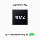 Apple MacBook Air M2 2022, 16GB/256GB, macOS, 13.6", Starlight (Z15Y000Z4)