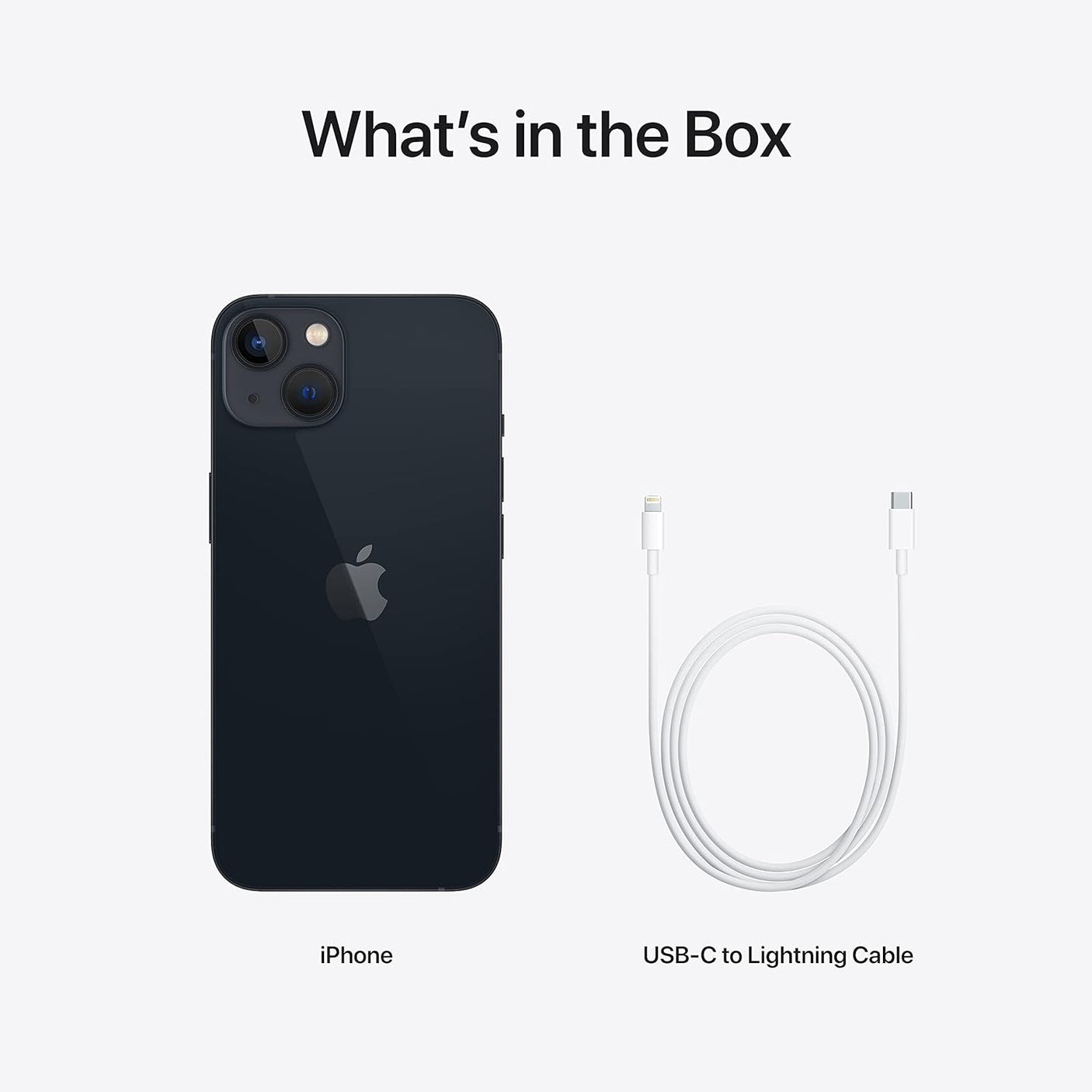 Apple iPhone 13 128 GB, Midnight (Black) (IPHONE 13 128GB)