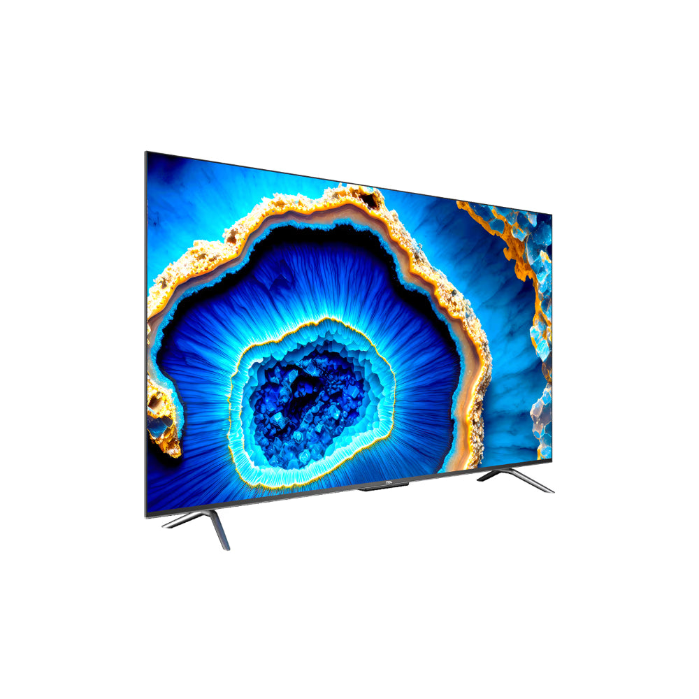TCL 189 cm (75 inches) 4K Ultra HD Smart QD-Mini LED Google TV 75C755 (Black)