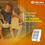 Bajaj RHX-2 New 800-Watt Room Heater (White)