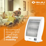 Bajaj RHX-2 New 800-Watt Room Heater (White)