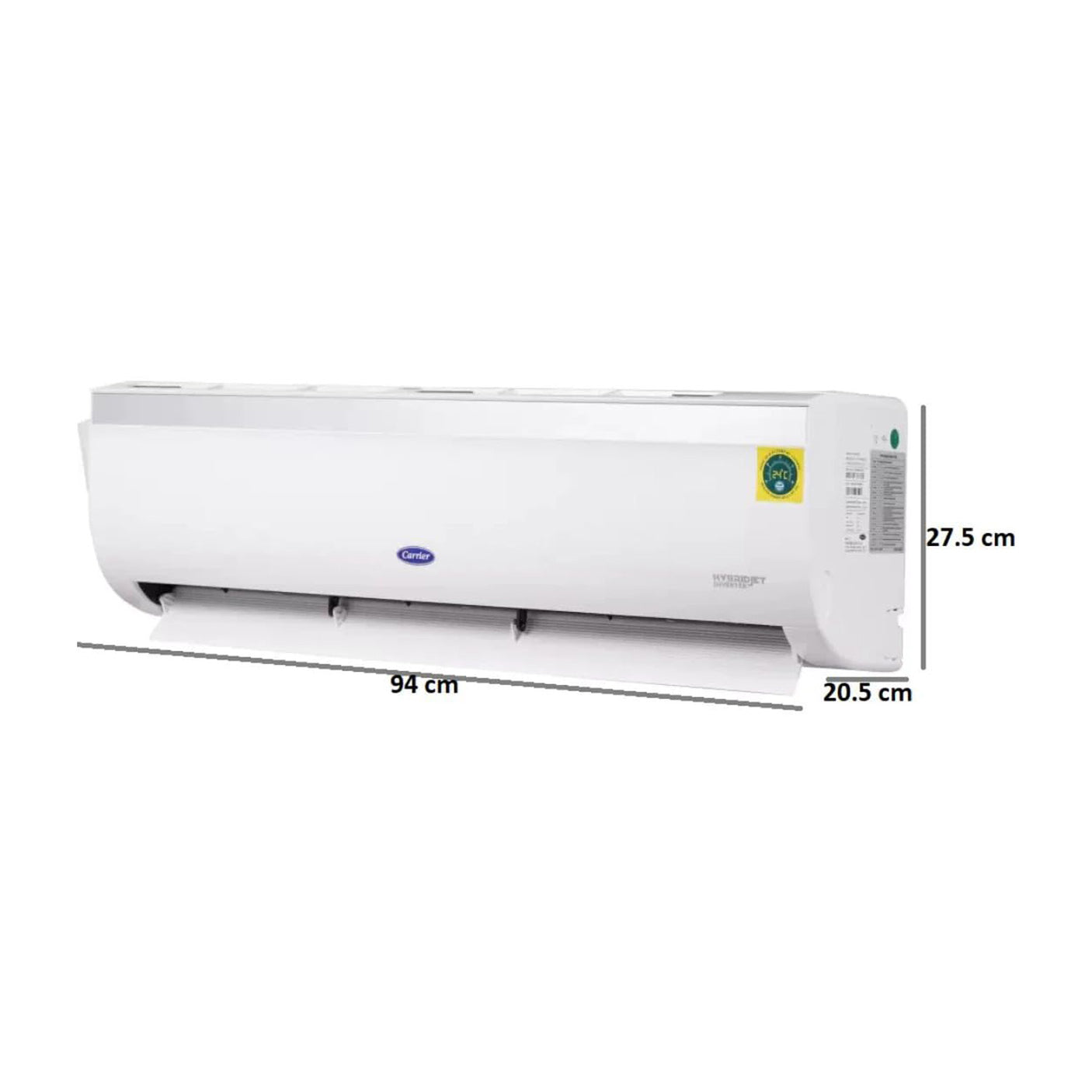 Carrier 1.5 Ton 3 Star Split Inverter AC White EMPERIA LXI 18K 3* (INVT)-IND