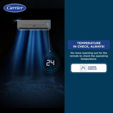 Carrier 1.5 Ton 3 Star Flexicool Inverter Split AC (Copper, Convertible 6-in-1 Cooling,Insta Cool, Xcel Edge Exi White)