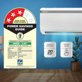 Daikin 0.8 Ton 3 Star, Fixed Speed Split AC (Copper, PM 2.5 Filter, FTL28UV16W1, White)
