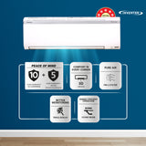 Daikin 1.5 Ton 5 Star Inverter Split AC Copper FTKM50UV16U,White