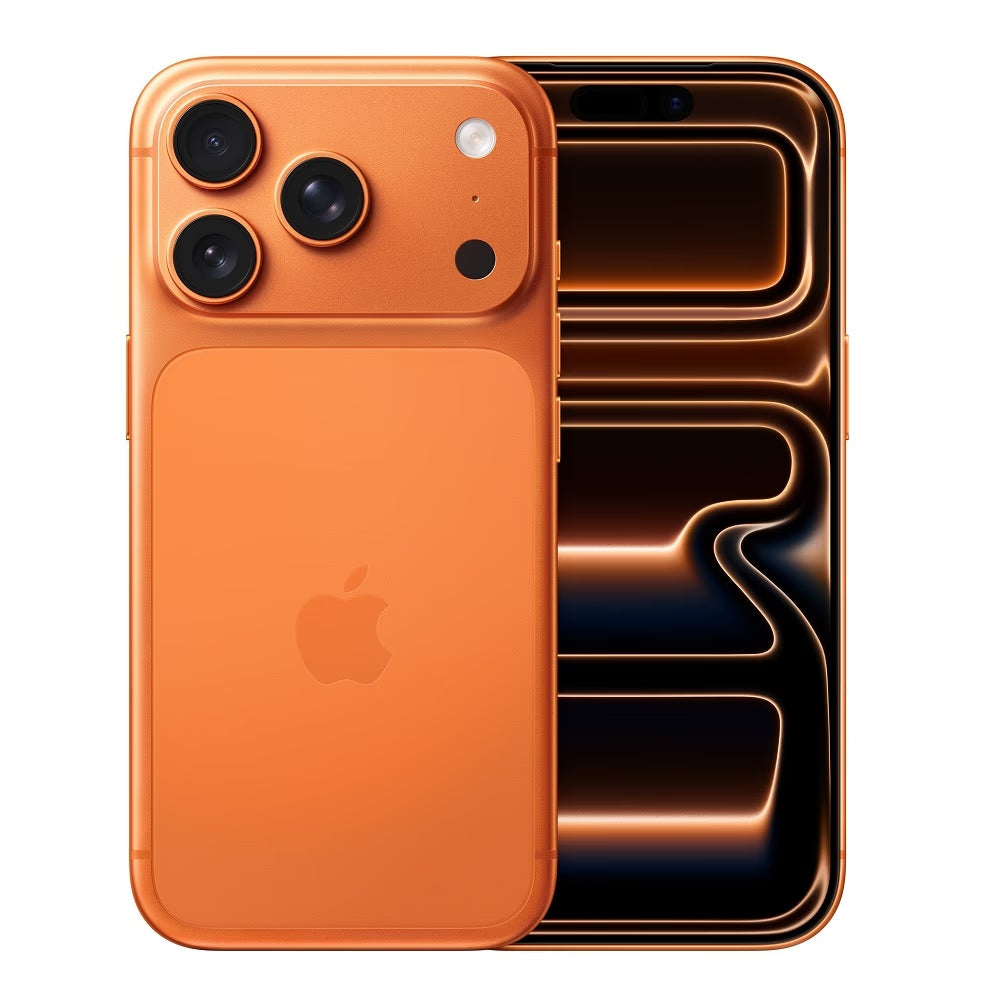 Apple iPhone 17 Pro (256GB Storage, Cosmic Orange) – Titanium Design, A19 Pro Chip & Advanced Pro Camera System