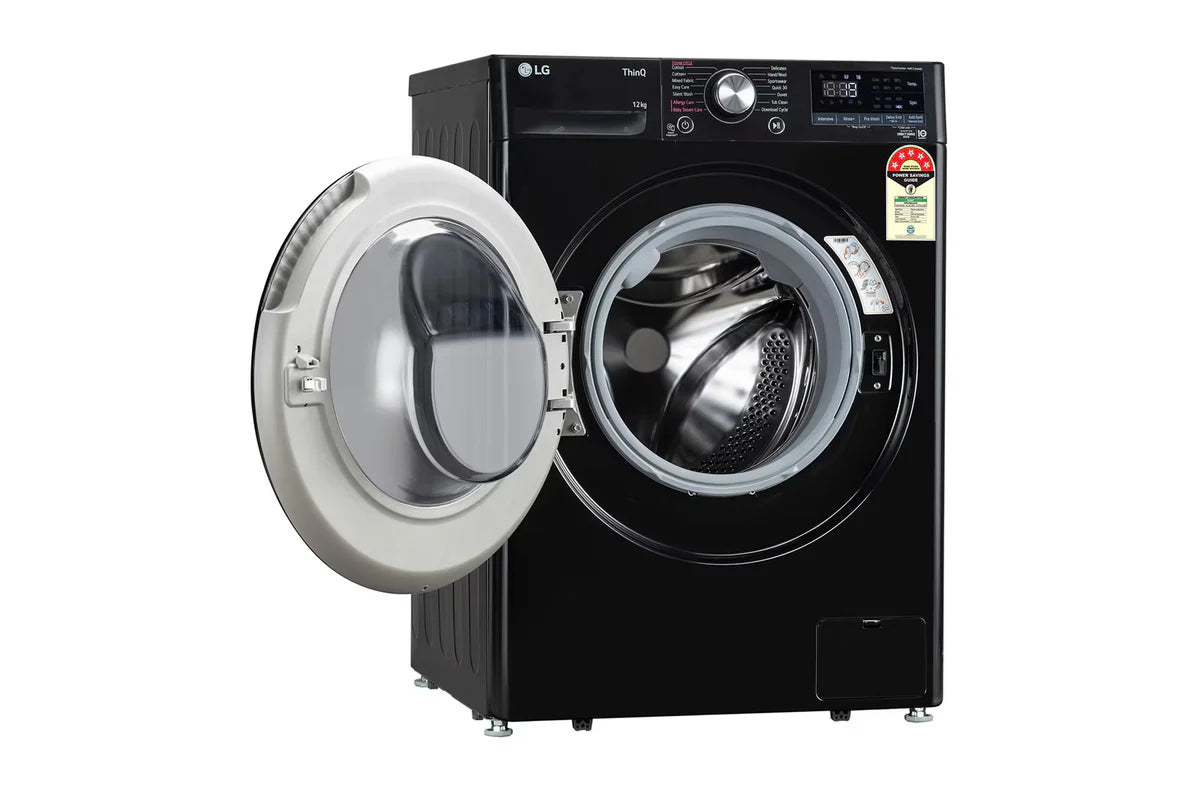 LG FHP1412Z3O 12 Kg 5 Star AI Direct Drive Front Load Washing Machine with Turbo Wash™, Steam+, Wi-Fi & Inverter Motor – VCM Finish