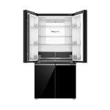 Haier 630L Black Glass 4-door Convertible Refrigerator,HRB-700KGU1
