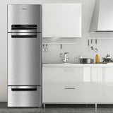 Whirlpool 300L Triple-Door Refrigerator, 6th Sense Active Fresh (FP 343D PROTTON ROY ALPHA STEEL (N) - 20817)