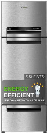 Whirlpool 300L Triple-Door Refrigerator, 6th Sense Active Fresh (FP 343D PROTTON ROY ALPHA STEEL (N) - 20817)