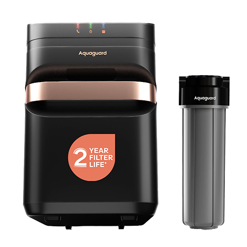 Aquaguard Aspire Designo UTC RO+UV 2X Water Purifier | Under-the-Sink, 3-in-1 Active Copper, Up to 7L