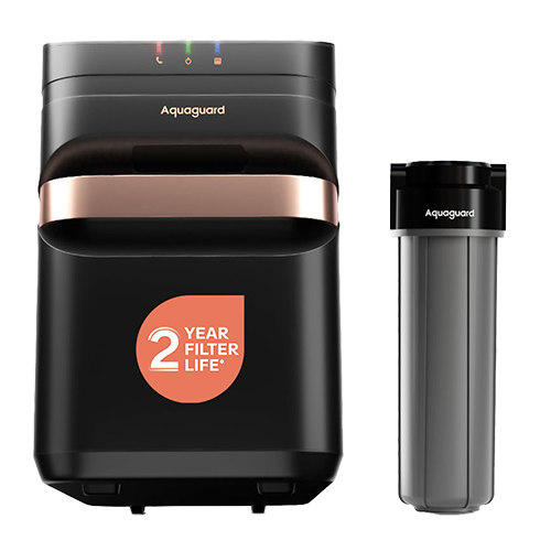 Aquaguard Aspire Designo UTC UV+UF 2X Water Purifier | Under-the-Sink, 5th Gen UV LED, Up to 7L