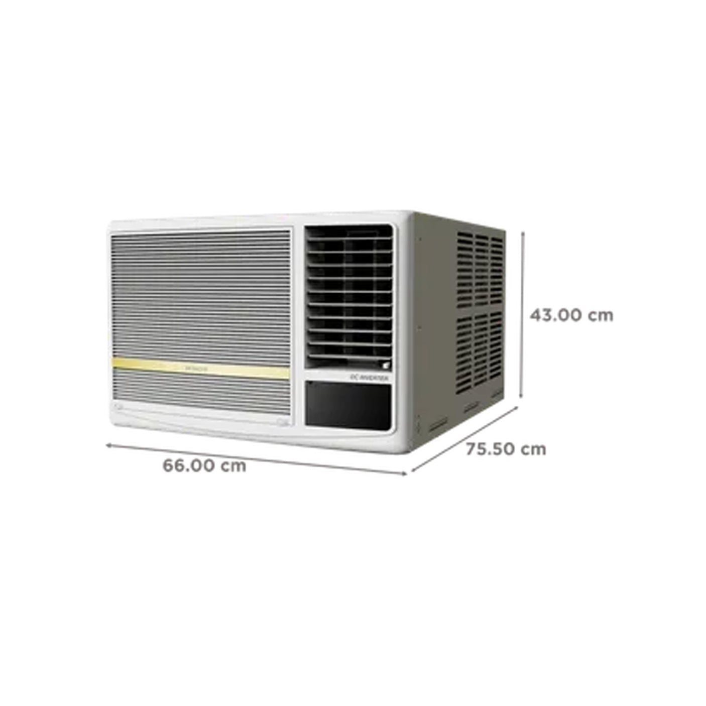 HVAC: HITACHI Shizuka 1.5 Ton Inverter Window AC