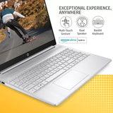 HP 15s: Powerhouse i5-1235U, 16GB RAM, 512GB SSD, Iris Xe, Win 11, 15.6" FHD - Elegance in Silver