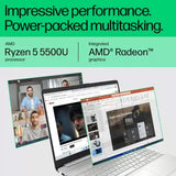 Best Laptop: HP 15s - Ryzen 5, 8GB RAM, 512GB SSD, Win 11, FHD 15.6", Silver, Radeon Graphics