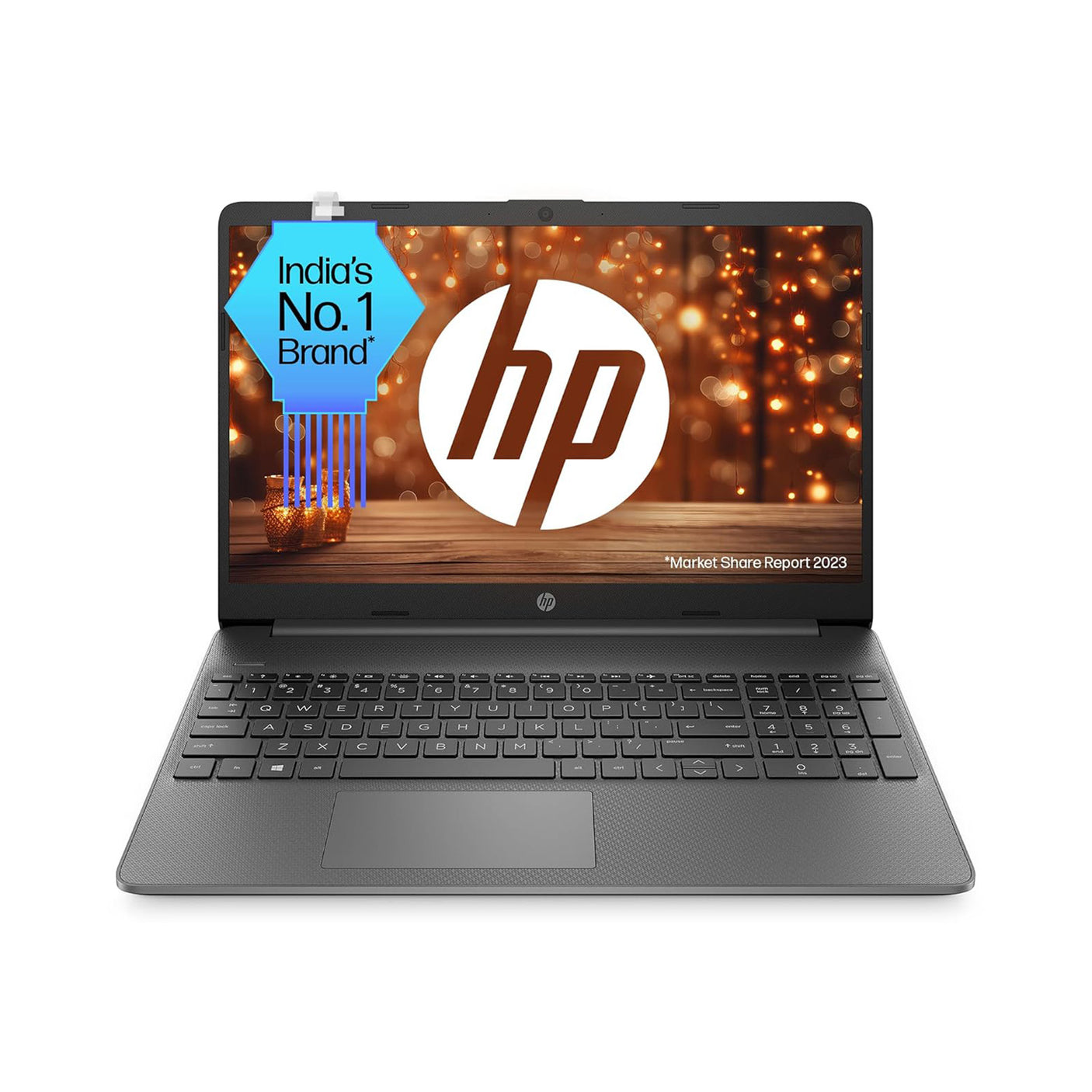 HP 15s - Celeron N4500, 8GB RAM, 512GB SSD, 15.6", Win 11, Jet Black (HP LAPTOP 15S-FQ3066TU)