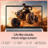 HP Laptop 15,13th Gen Intel® Core™ i5-1335U, 15.6inch (39.6 cm), FHD, Anti-Glare, 8GB DDR4,512GB SSD, Dual Speakers, Windows 11, MSO, Natural Silver, 1.59 kg, 15-fd0187TU