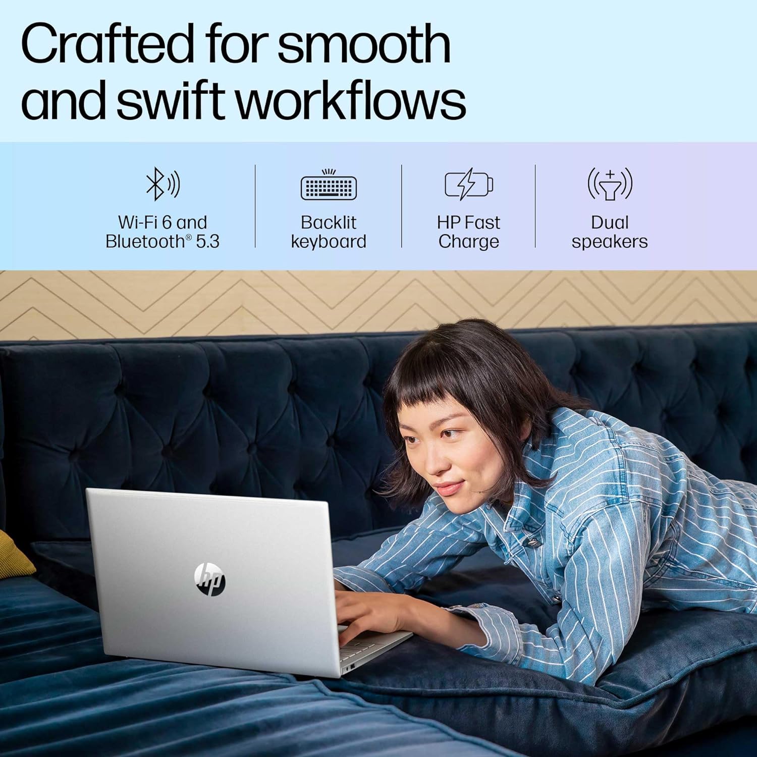 HP Pavilion 14, 12th Gen Intel Core i5-1235U, 14-inch (35.6 cm