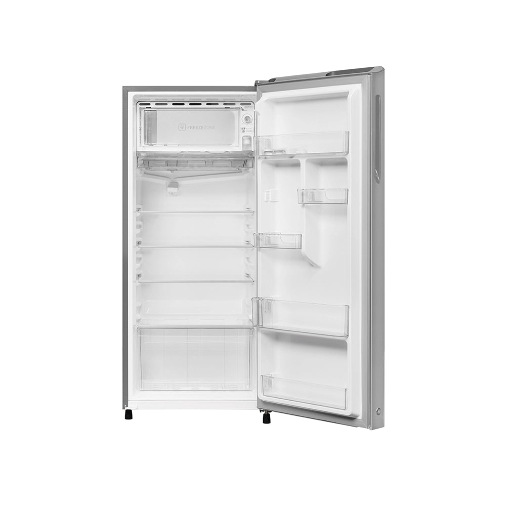Haier 215L 3 Star Nickel Steel Finish Direct Cool Single Door Refrigerator HRD-2353BNS-P