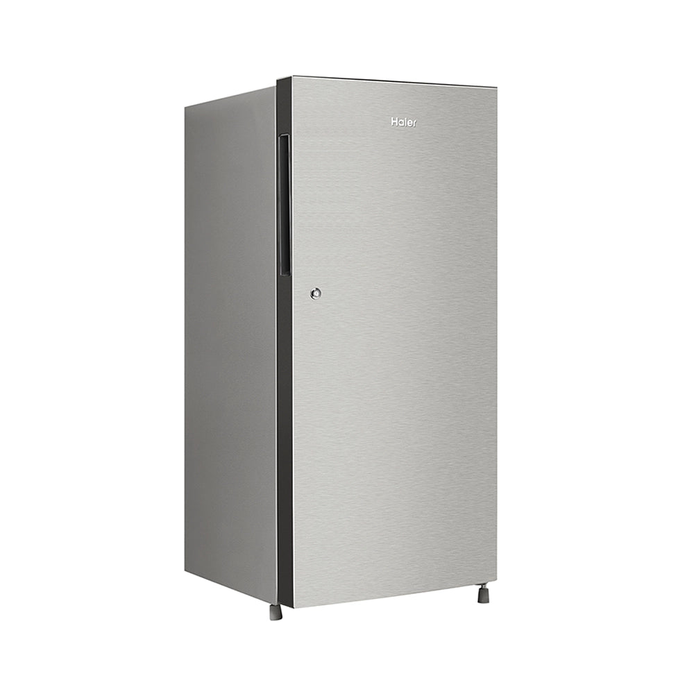 Haier 215L 3 Star Nickel Steel Finish Direct Cool Single Door Refrigerator HRD-2353BNS-P