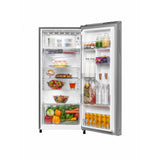 Haier 215L 3 Star Nickel Steel Finish Direct Cool Single Door Refrigerator HRD-2353BNS-P