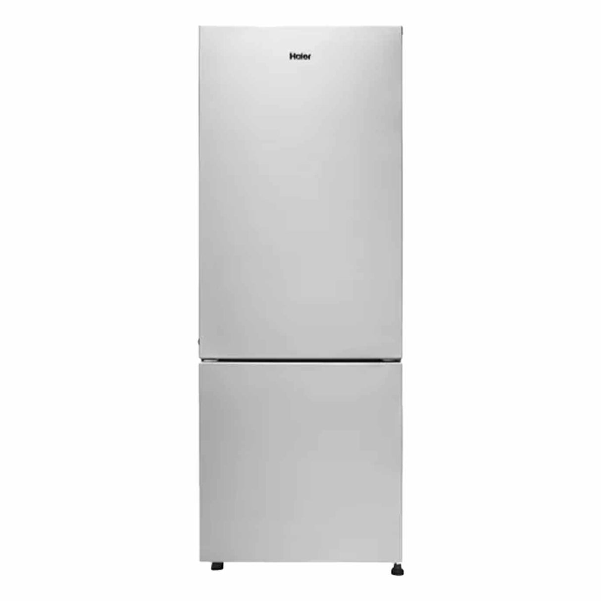 Haier 300 L, 2 Star, BrushLine Silver Finish Bottom Mounted Frost Free Refrigerator