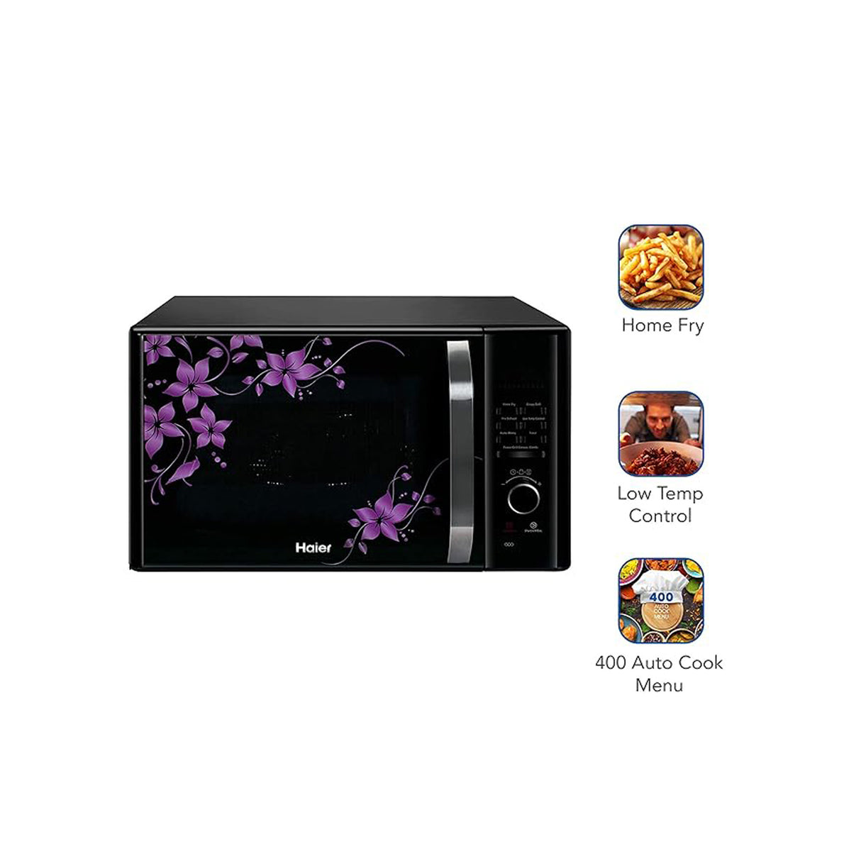 Explore Culinary Excellence with Haier's Stylish 30L Convection Microwave