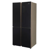Haier 531L French Door Refrigerator (Black Glass) (HRB 550KG)
