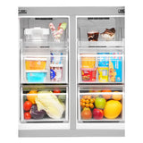 Haier 531L French Door Refrigerator (Black Glass) (HRB 550KG)