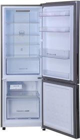 Haier 237 L Frost-Free Double Door Refrigerator (Silver) (HRB-2872BMS-P)