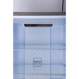 Haier 237 L Frost-Free Double Door Refrigerator (Silver) (HRB-2872BMS-P)