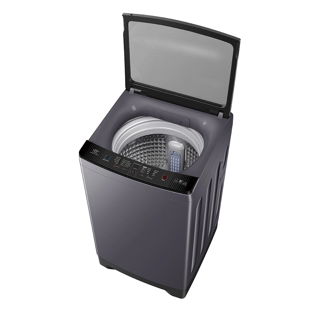 Haier 10.5 Kg 5 Star Fully-Automatic Top Loading Washing Machine HWM105-826S6, Starry Silver