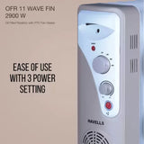 Portable Room Heater: Havells OFR 11 Wave Fin Oil Filled Heater