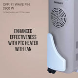 Fan Heater: Havells OFR 11 Wave Fin Oil Filled Room Heater